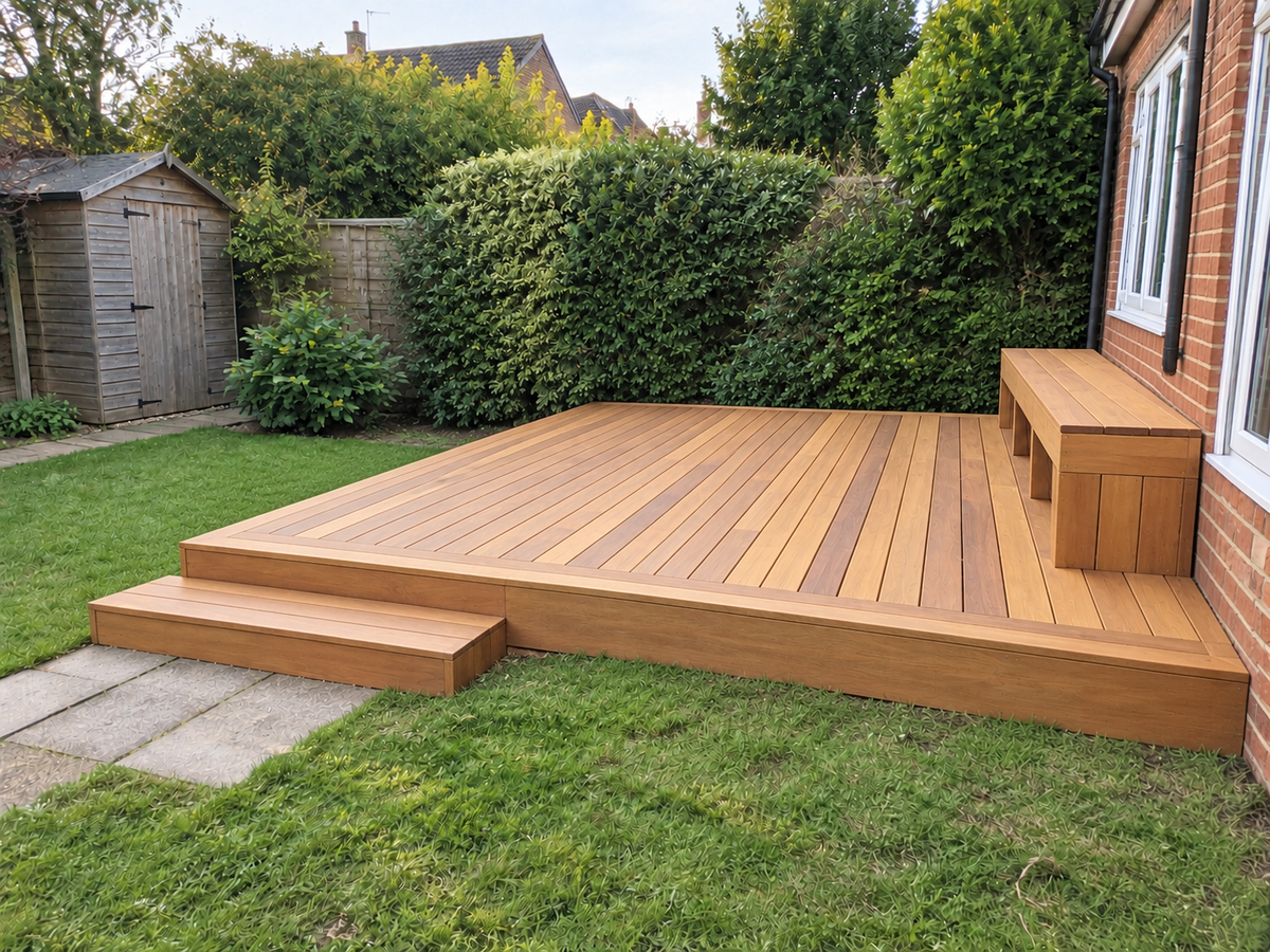 Yellow Balau Decking 21x145mm