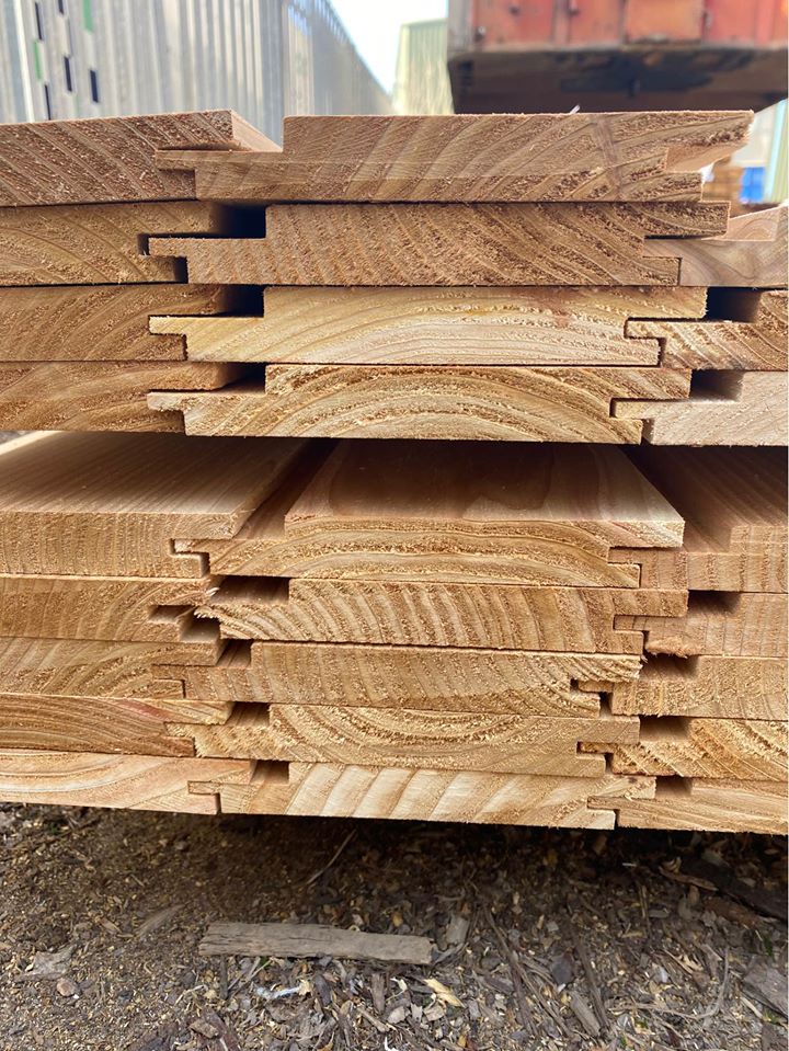 British Western Red Cedar Cladding 19x144mm