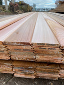 Western Red Cedar Cladding No.2 Clear & Better 12x94mm